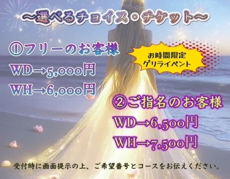~選べるチョイス・チケット~